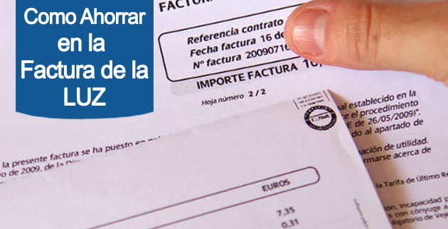 ahorrar en el recibo eléctrico