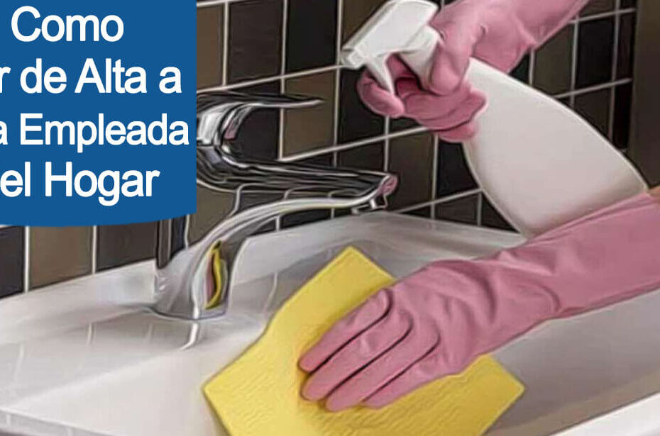 como dar de alta a una empleada del hogar